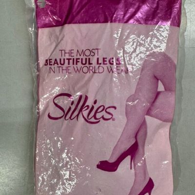 Silkies Control Top Pantyhose X-Large  Queen Barely Black - 070506